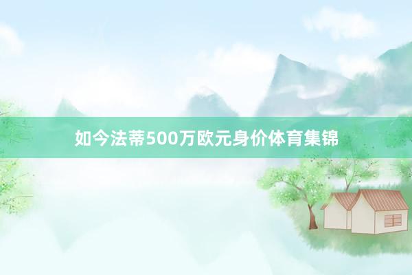 如今法蒂500万欧元身价体育集锦