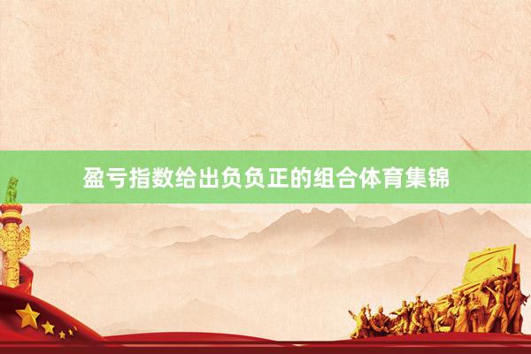 盈亏指数给出负负正的组合体育集锦