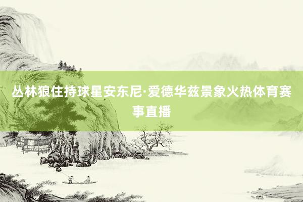 丛林狼住持球星安东尼·爱德华兹景象火热体育赛事直播